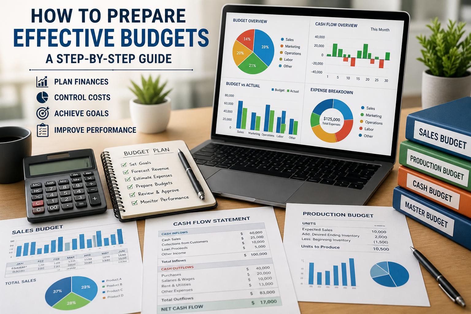 How to Prepare Effective Budgets for business financial planning