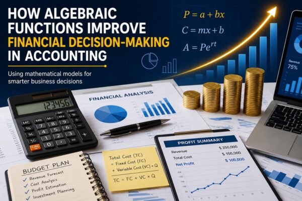Algebraic functions in accounting for financial decision-making