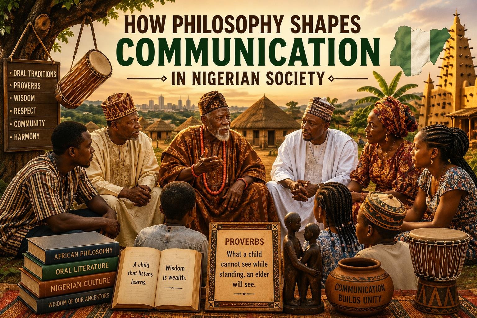 Philosophy Shapes Communication in Nigerian Society through culture and oral traditions