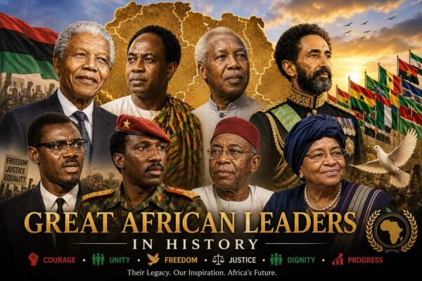 Great African Leaders in History inspiring Africa through leadership and freedom struggles