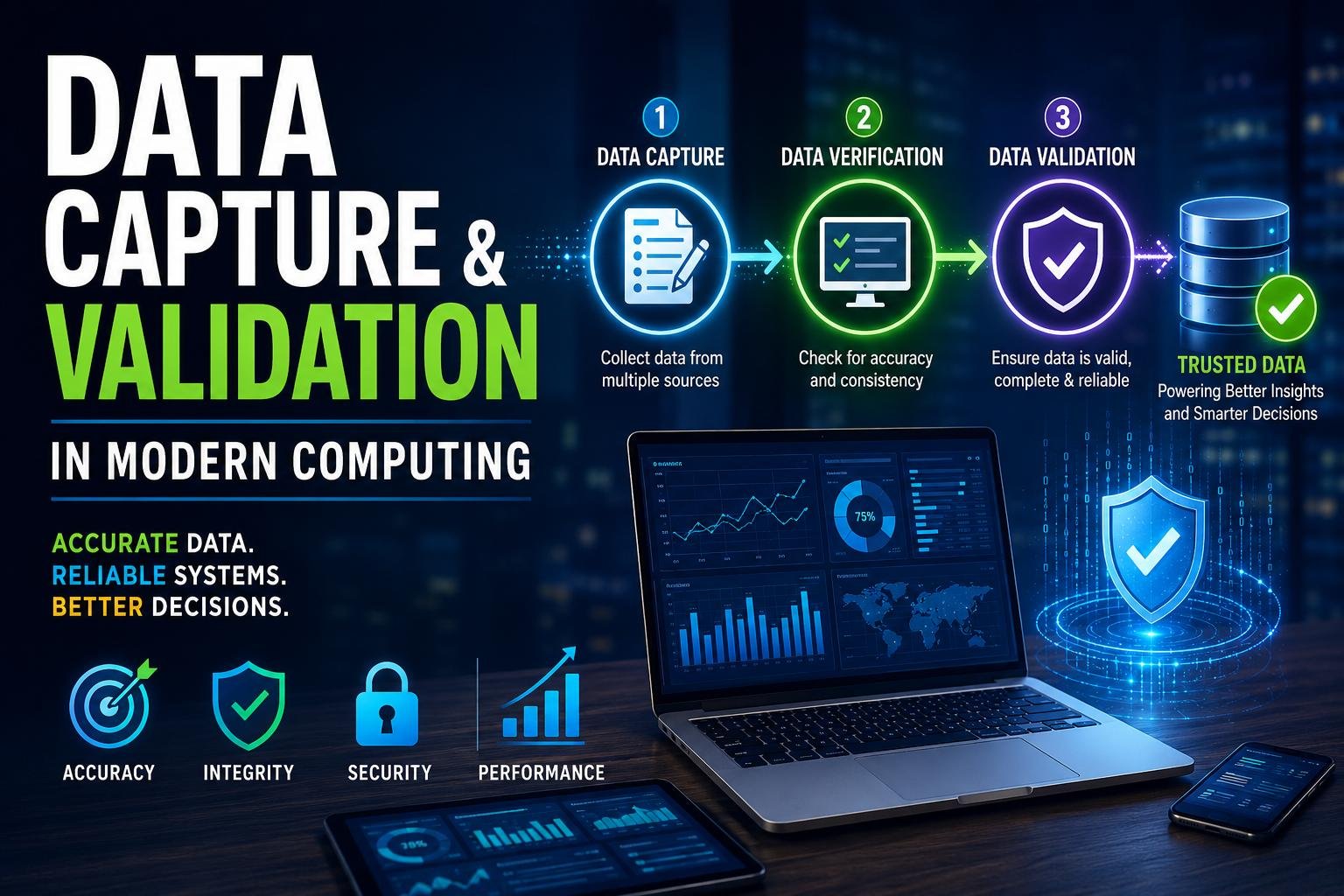 prevent errors in information systems through data capture and validation