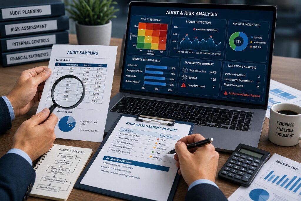 Statistical decision theory in accounting for auditing and risk management