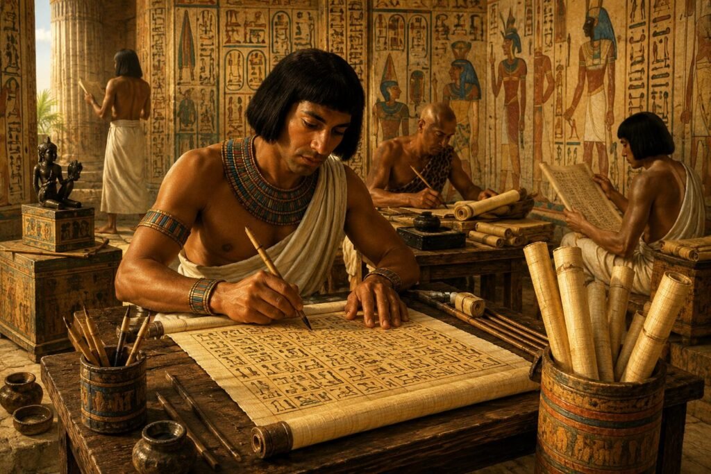 Ancient Egypt Explained: Culture, Innovation, and Civilization Achievements 2 Ancient Egypt Explained through hieroglyphics, scribes, and Egyptian culture