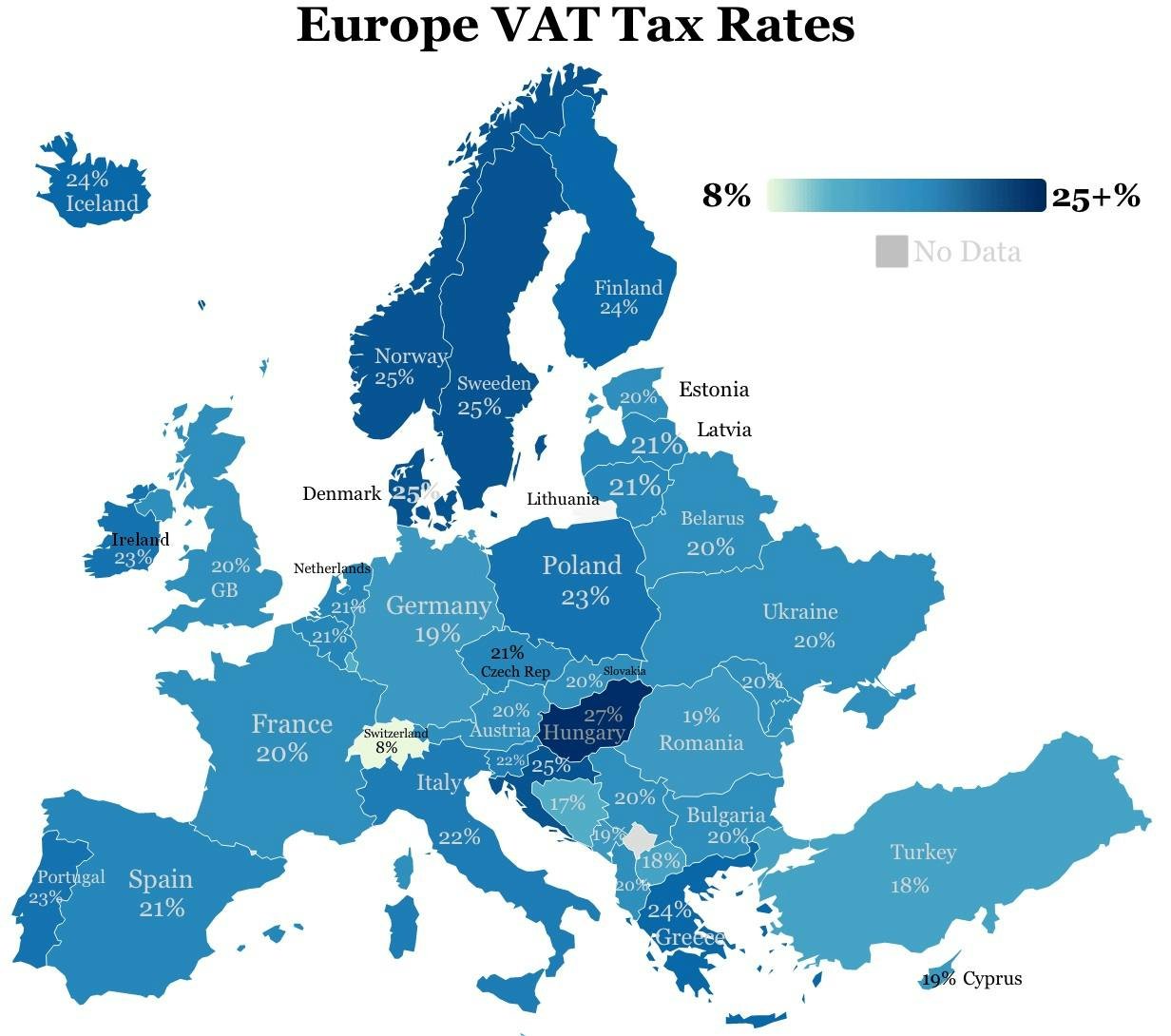 Understanding European VAT Rates: What Buyers And Sellers Need To Know