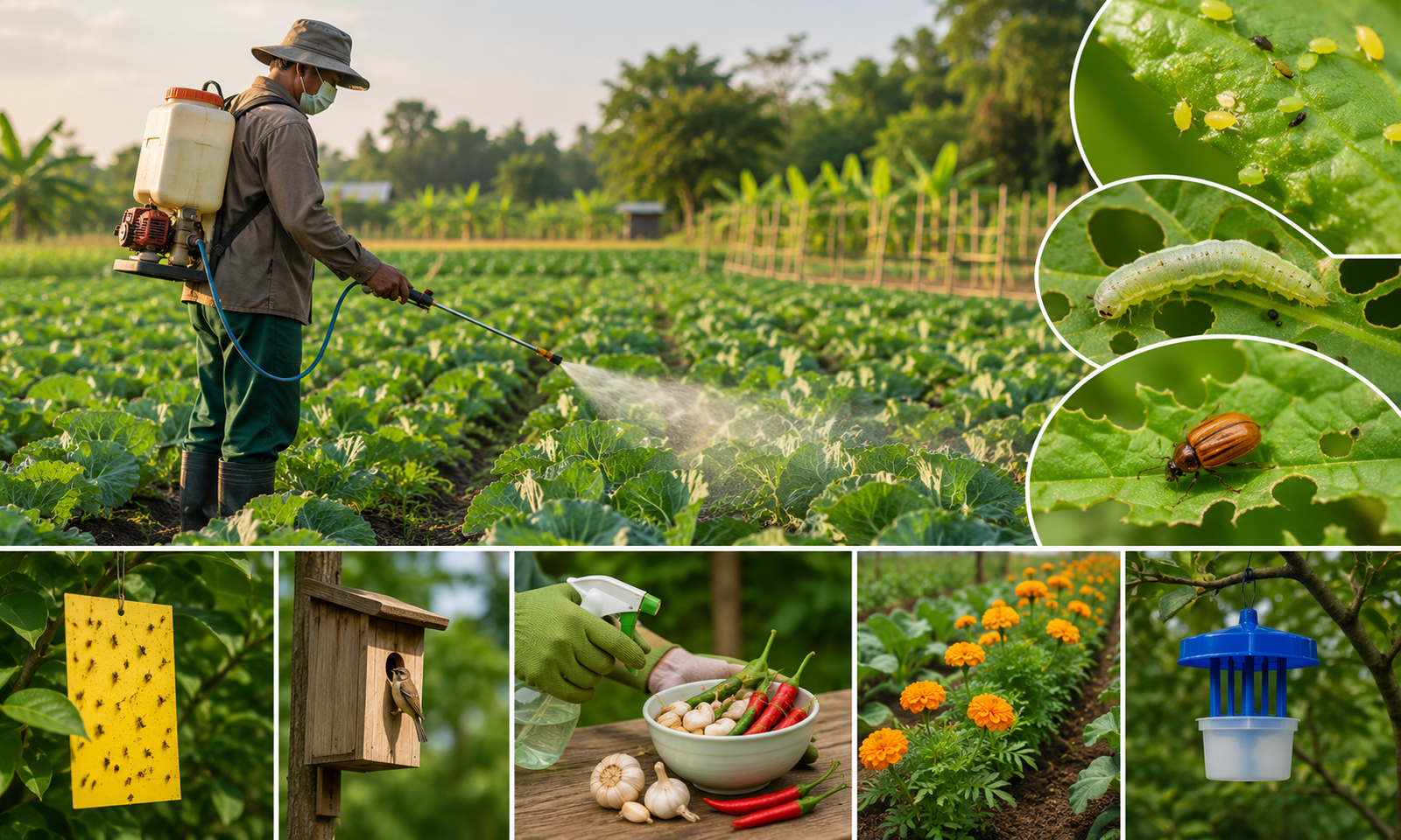 Organic pest control on the farm