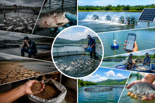 Aquaculture challenges and solutions: a visual guide