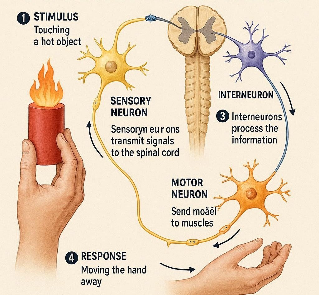 From Stimulus to Response: How the Nervous System Works Step by Step