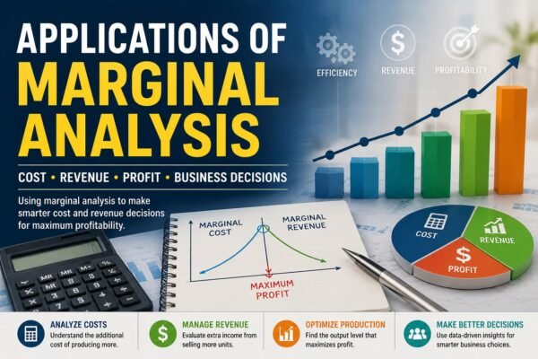 Applications of Marginal Analysis in cost and revenue management illustration