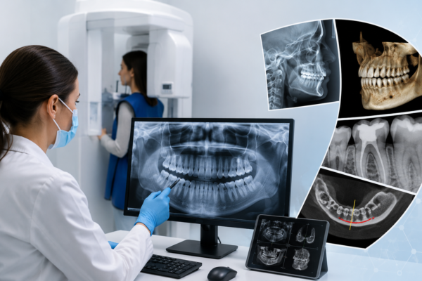 Dental clinic with advanced imaging technology