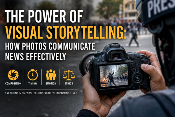 The Power of Visual photography in Journalism