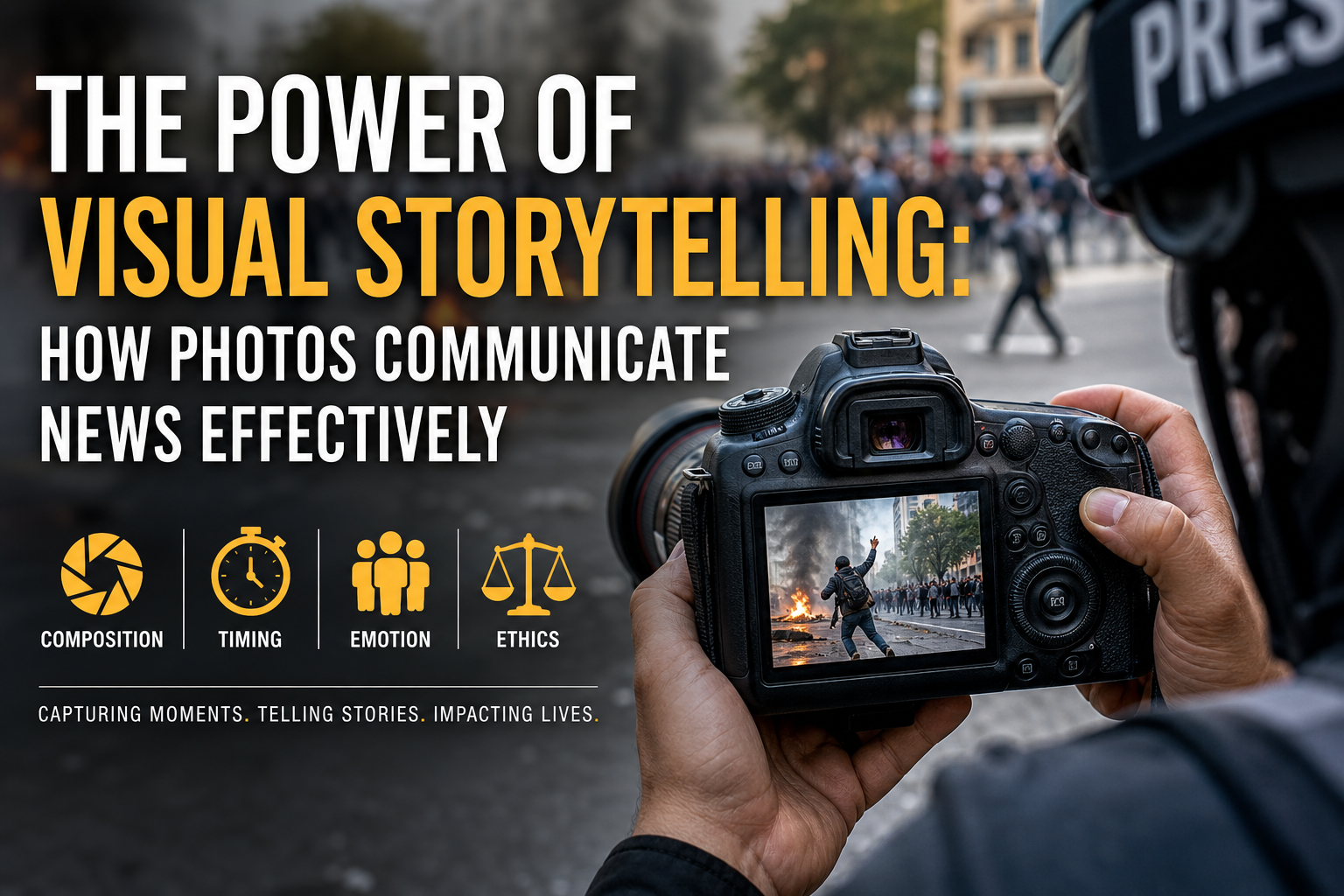 The Power of Visual photography in Journalism