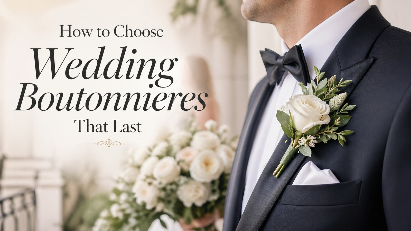 How to Choose Wedding Boutonnieres That Last