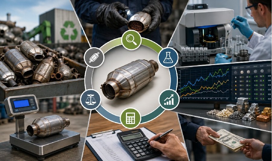 How Catalytic Converter Scrap Price Is Set in Modern Recycling