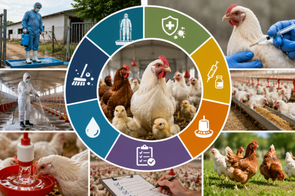 Poultry health and biosecurity guide