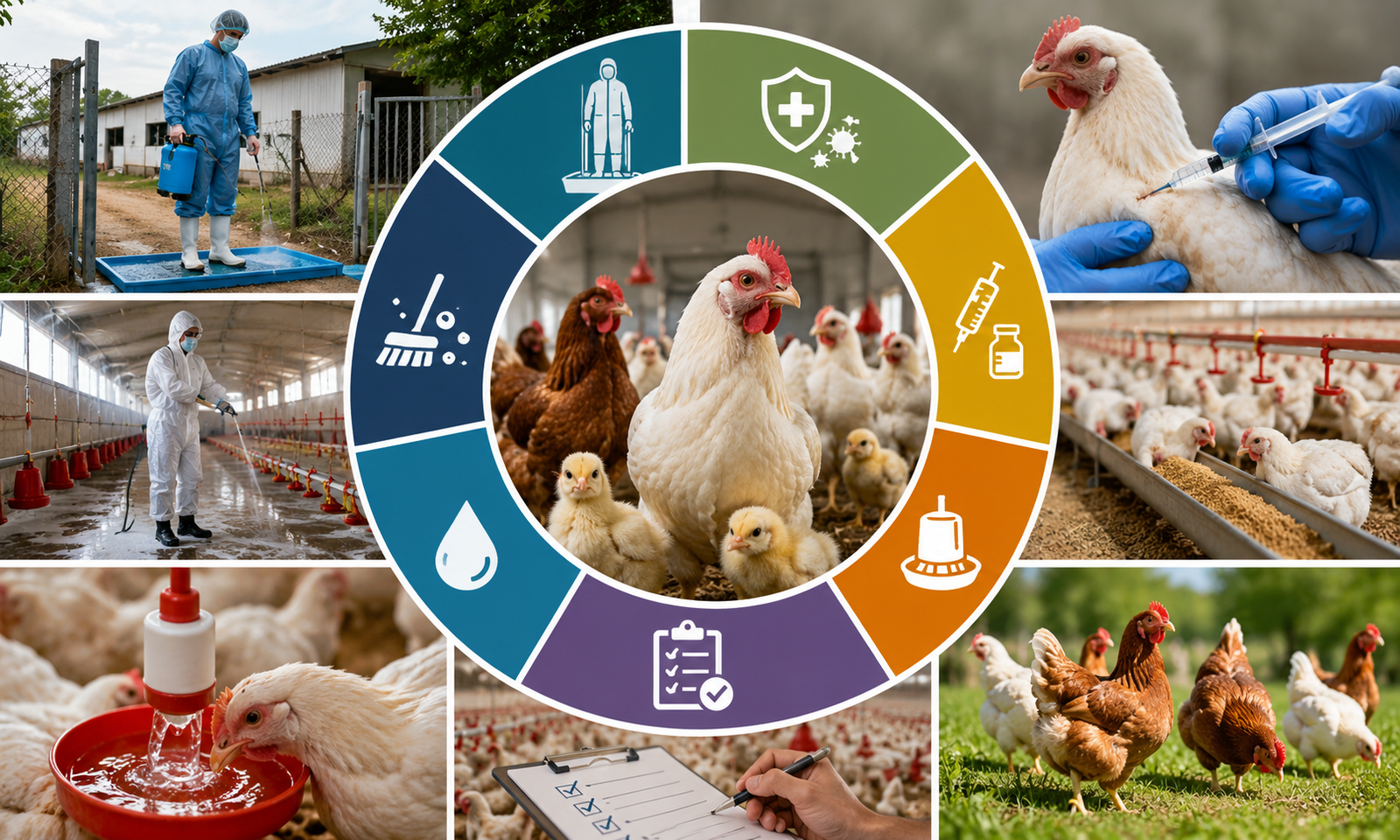Poultry health and biosecurity guide