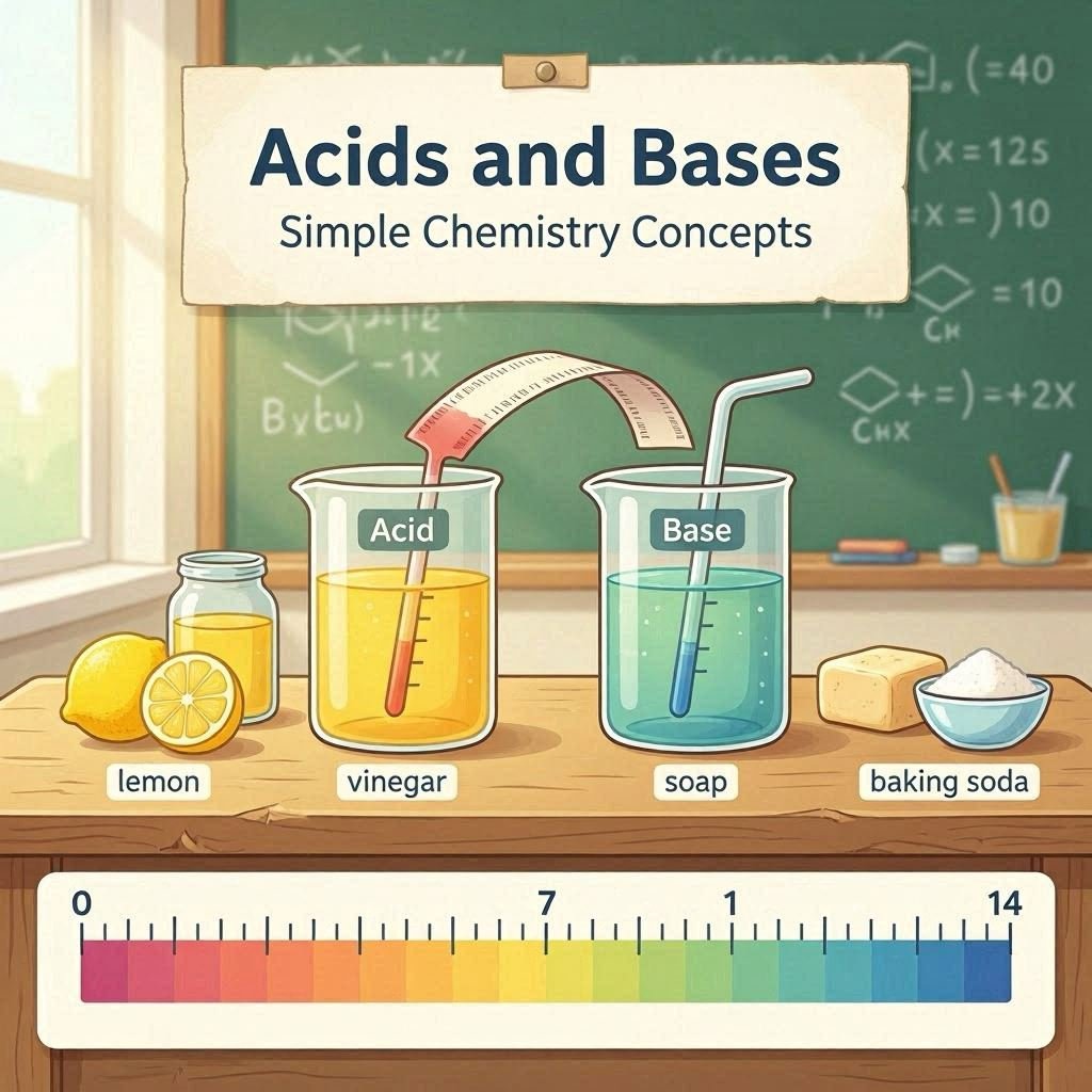 Introduction to Acids and Bases Simple Chemistry Concepts