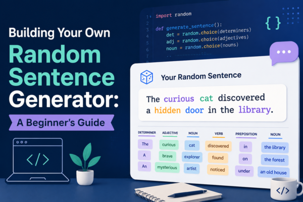 2 Random Sentence Generator
