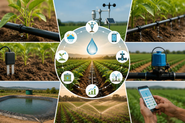 Smart irrigation and sustainable farming techniques