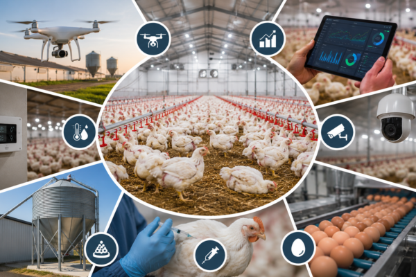 Modern poultry farming and technology overview