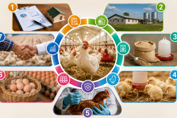 7 essential steps in poultry farming