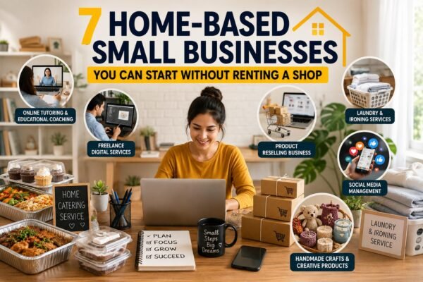 Home-Based Small Businesses being managed from a productive home workspace
