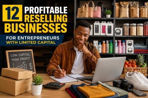 Profitable reselling businesses for entrepreneurs with limited capital