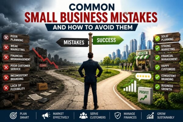 Common small business mistakes and how to avoid them for long-term business success