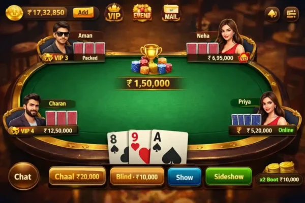 TeenPattiMastergameinterfaceandgameplayscreen 1024x683 1
