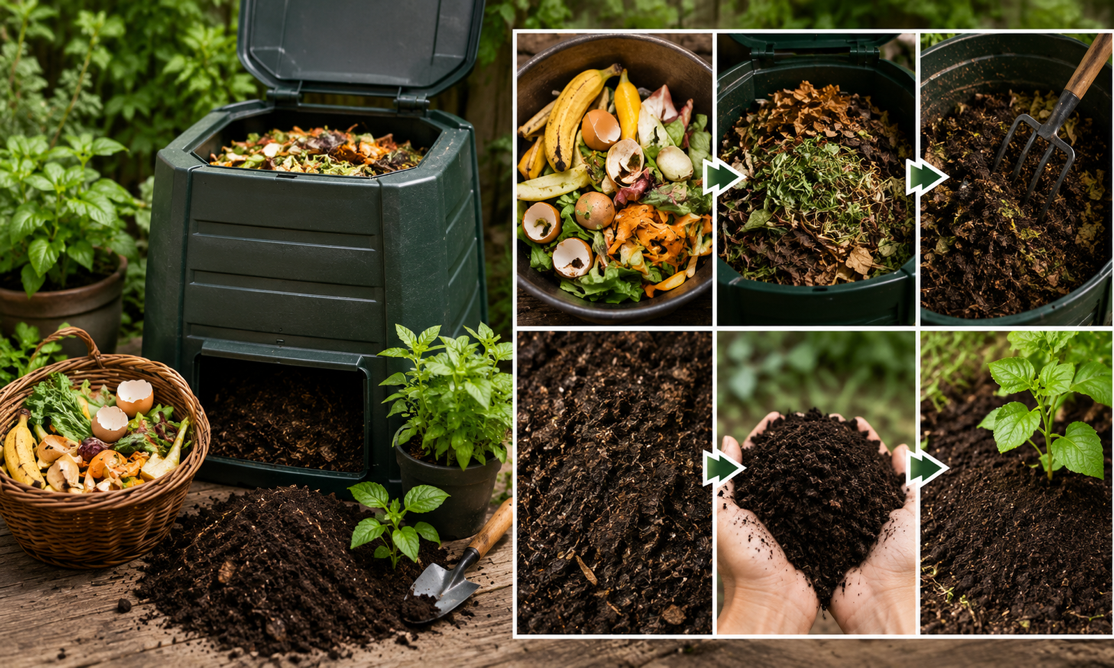 Composting guide: from scraps to soil