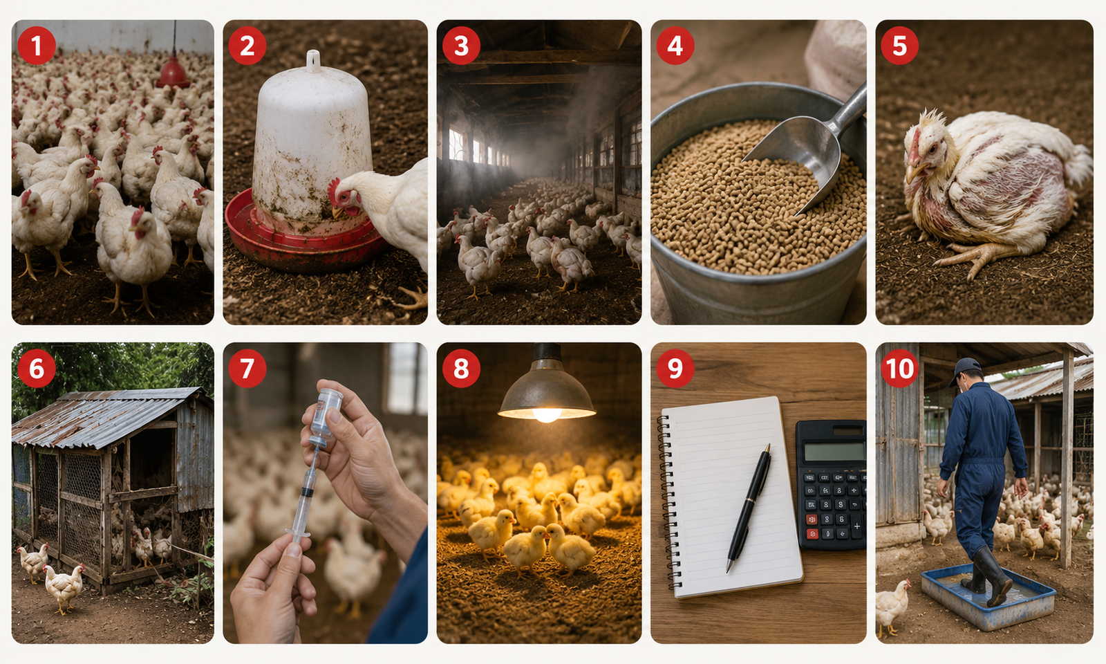 Common poultry farming mistakes checklist