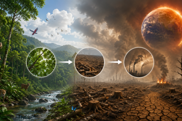 The cost of deforestation and climate change