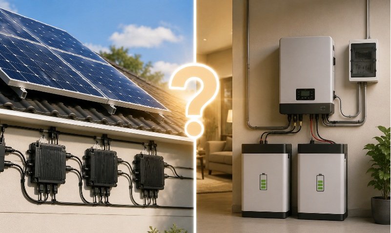 Solar Micro Inverter or Hybrid Inverter? Here Is the Real Difference