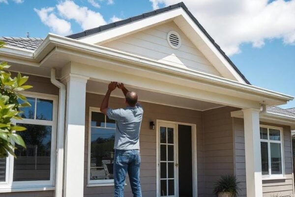 Home Maintenance Tasks including roof inspection and gutter cleaning