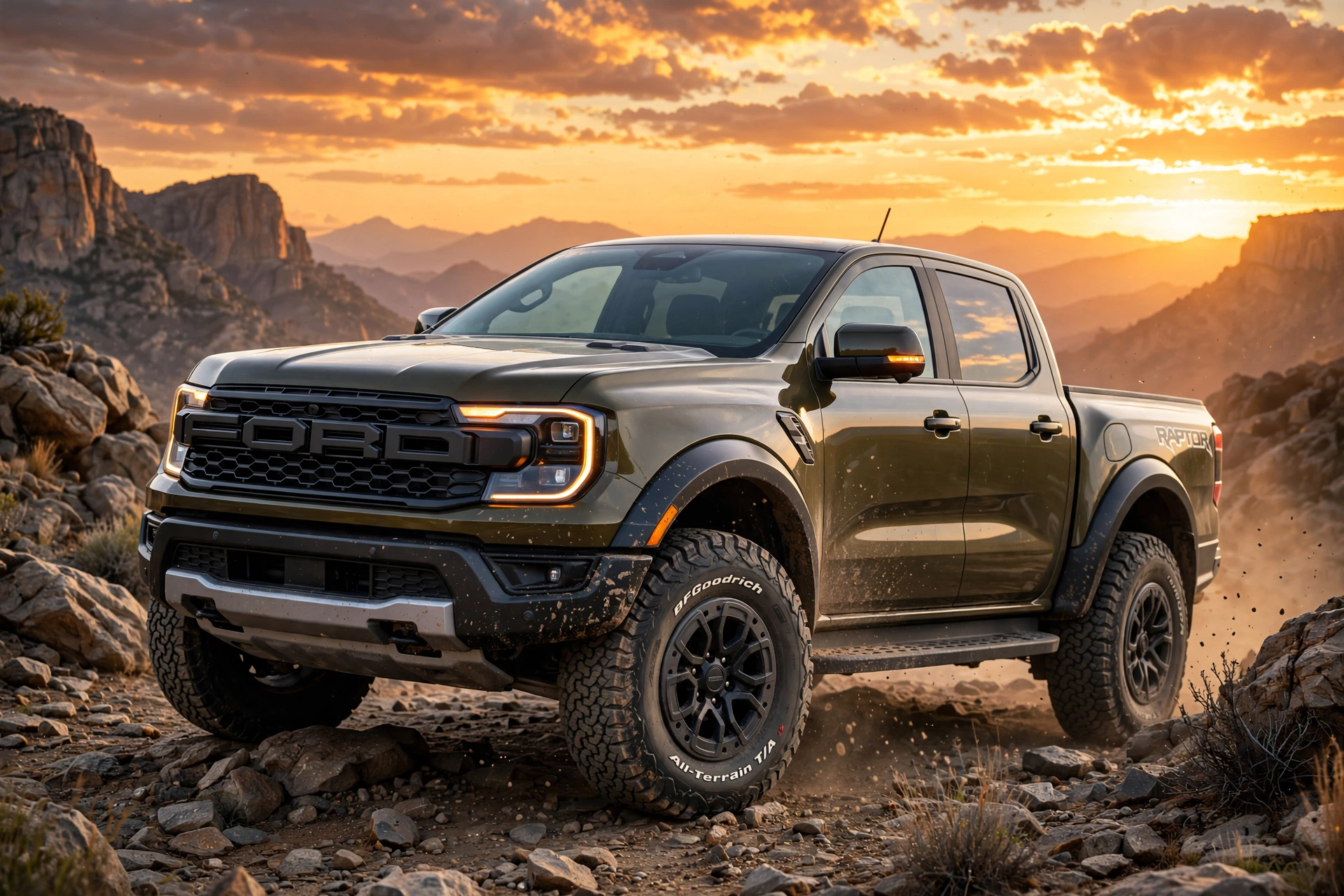Ford Ranger: Best Models, Performance, Reliability, and Ownership Costs 5 Ford Ranger lineup Raptor featured image showcasing rugged off‑road capability at sunset