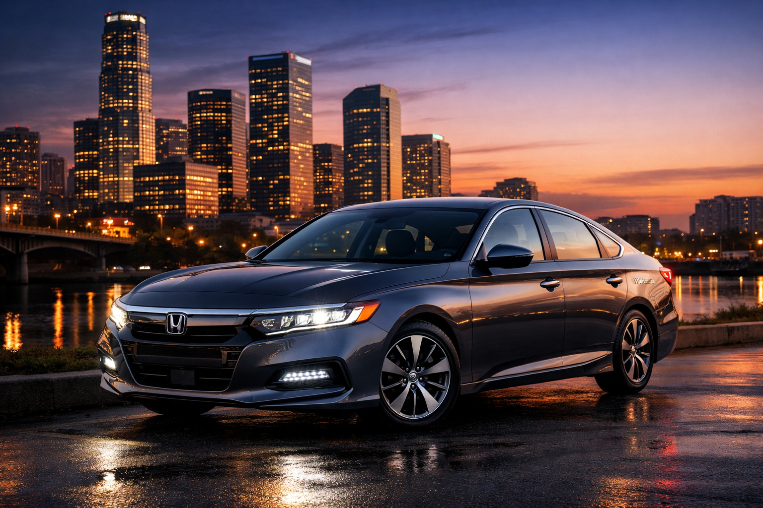 Honda Hybrid Cars Explained: Battery Life, Real MPG and True Cost of Ownership 3 Featured Accord Hybrid in cityscape — Honda Hybrid Cars Explained