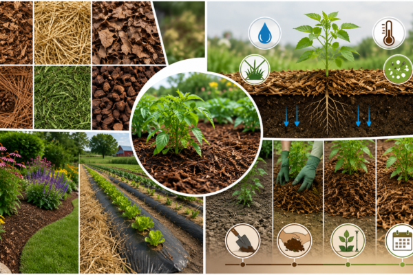 Mulching for healthy gardens and landscapes