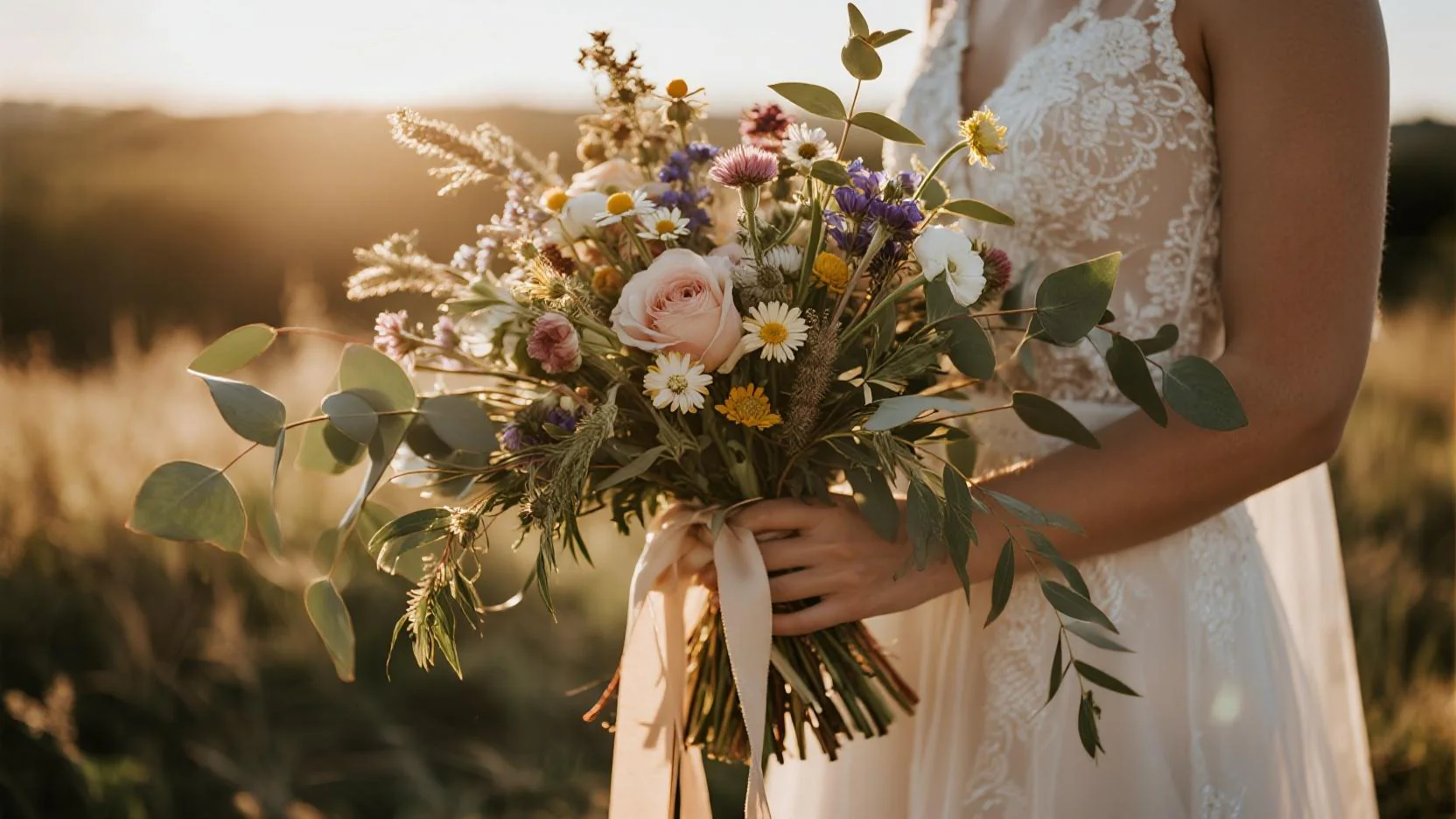 What Should You Look for in BOQU? 3 A loose bohemian bridal bouquet