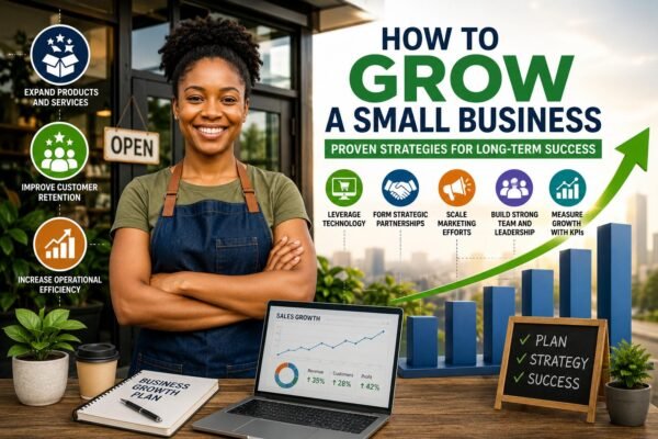 How to Grow a Small Business with proven strategies for long-term success