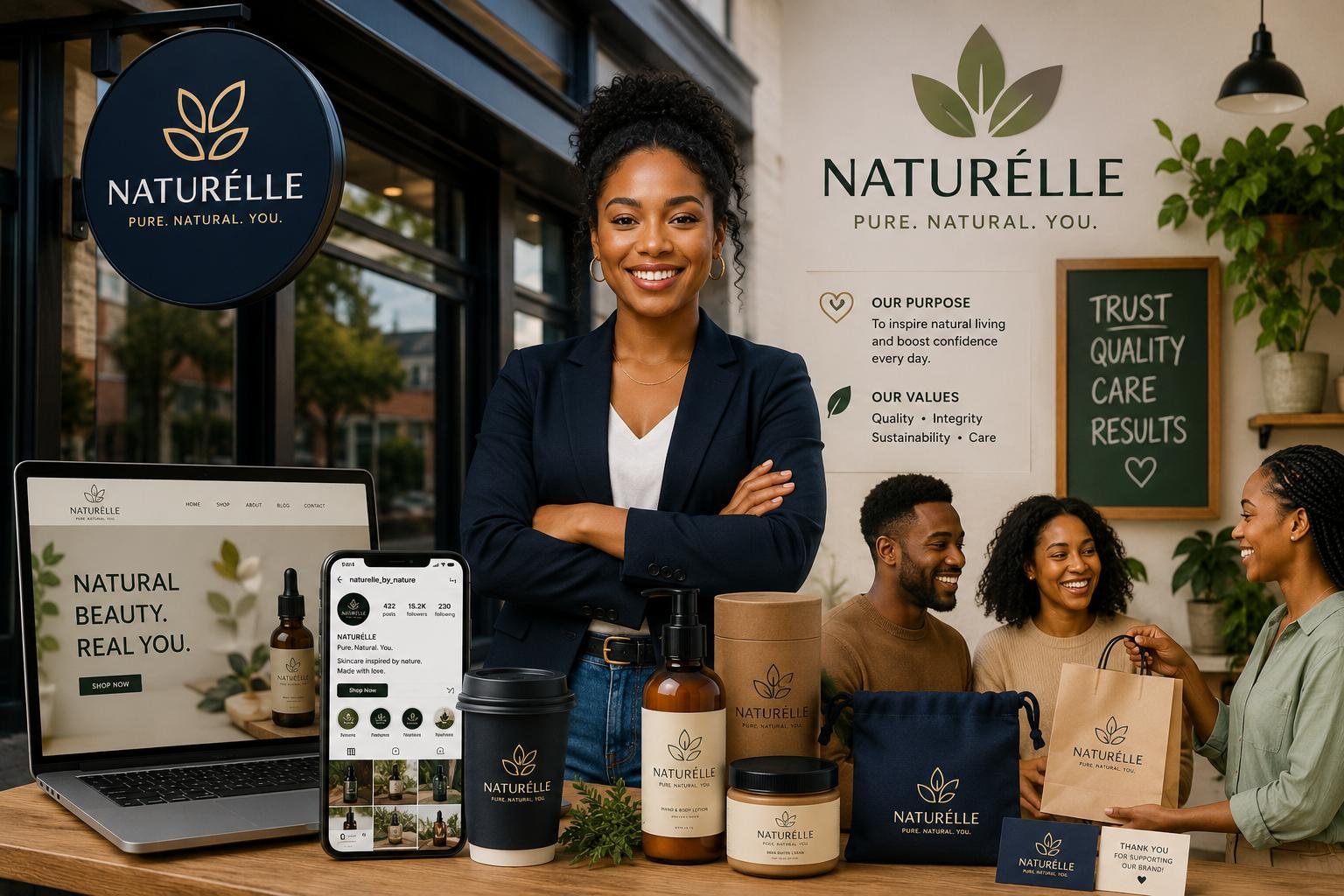Build a Strong Brand That Customers Remember and Trust with consistent branding elements and customer engagement.