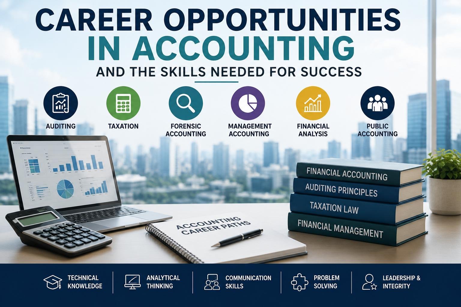 Career Opportunities in Accounting across multiple accounting specializations