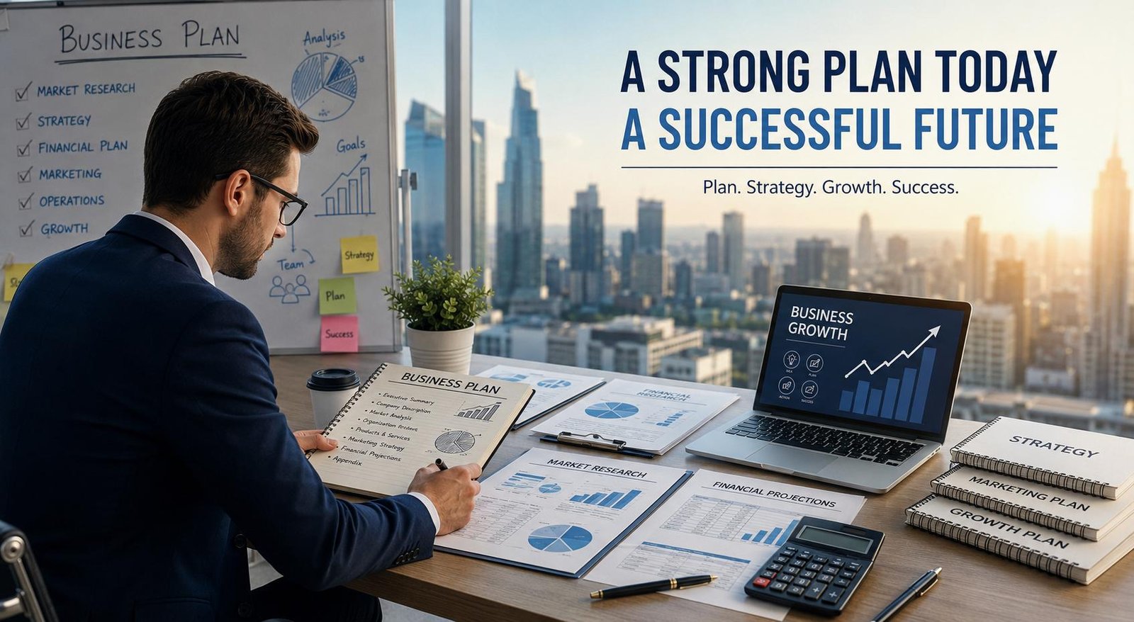How to Create a Business Plan That Supports Long-Term Growth 6 Business Plan for Long-Term Growth with financial planning and growth strategy