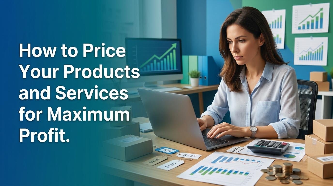 How to price your products and services for maximum profit with effective pricing strategies