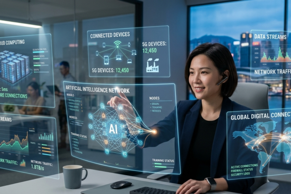 Future Information Technology with artificial intelligence, cloud computing, and digital networks shaping the next decade