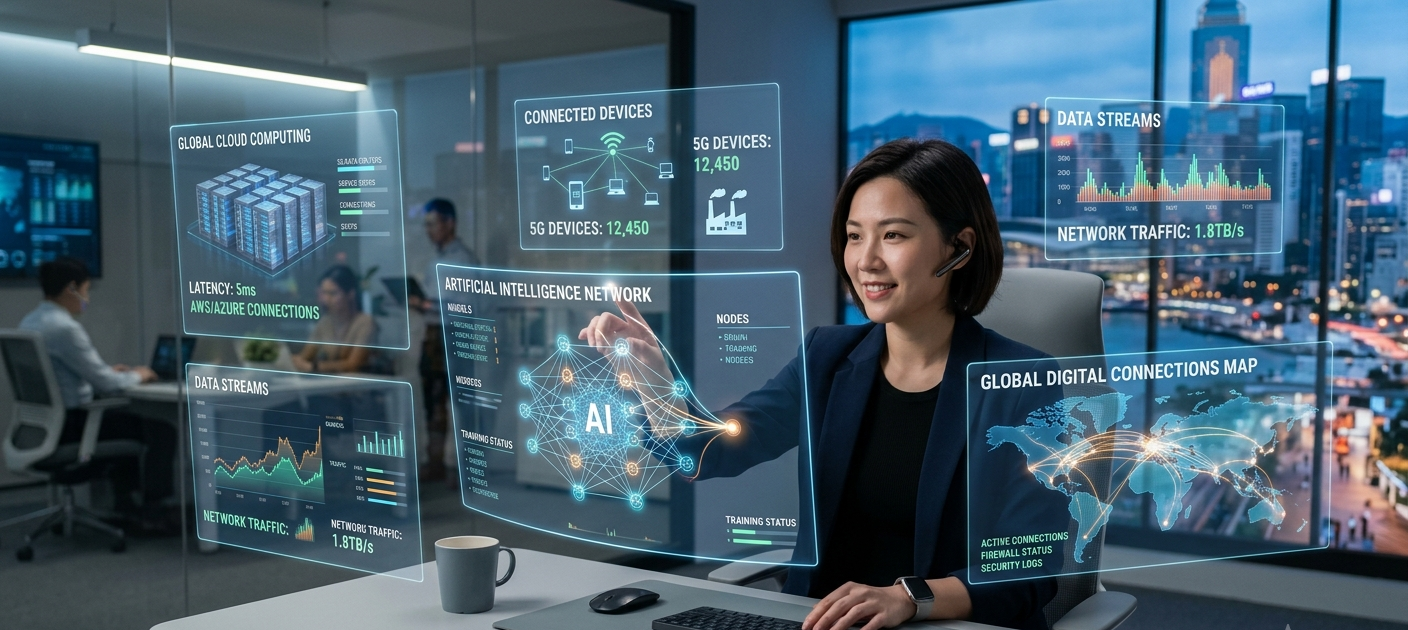 Future Information Technology with artificial intelligence, cloud computing, and digital networks shaping the next decade