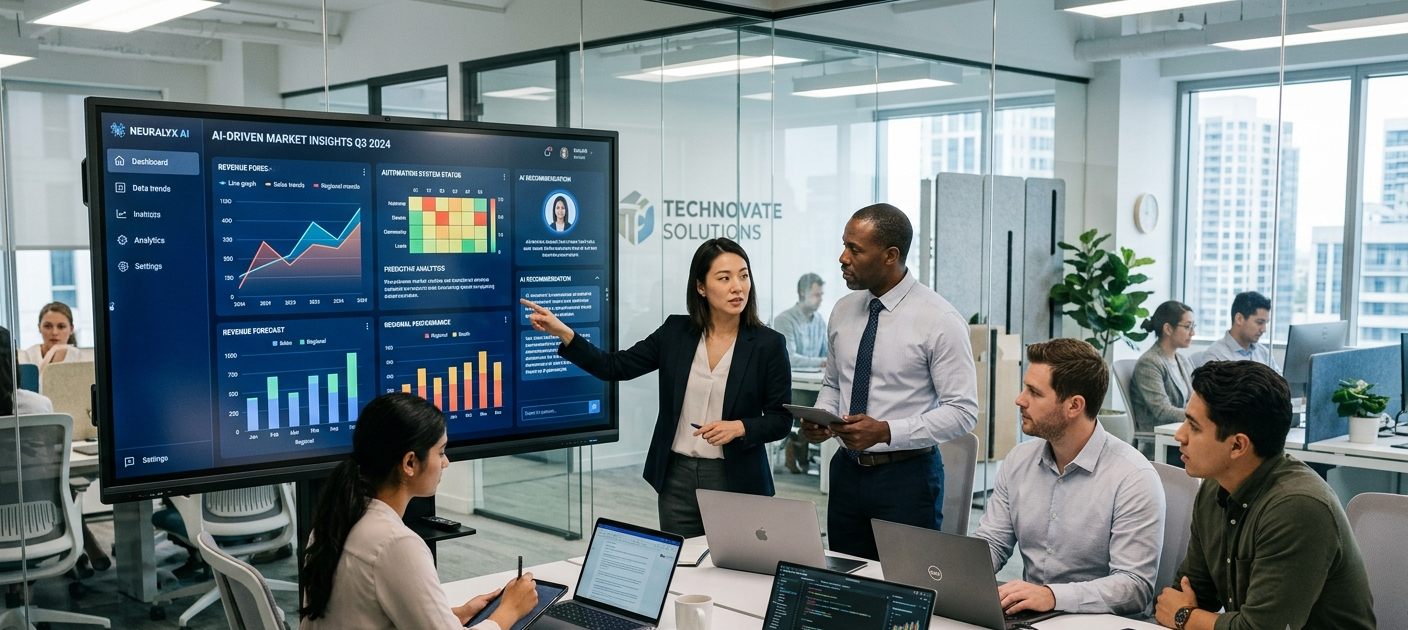 AI technology transforming modern businesses through automation and smarter decision-making