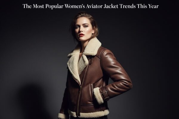 The Most Popular Women's Aviator Jacket Trends This Year