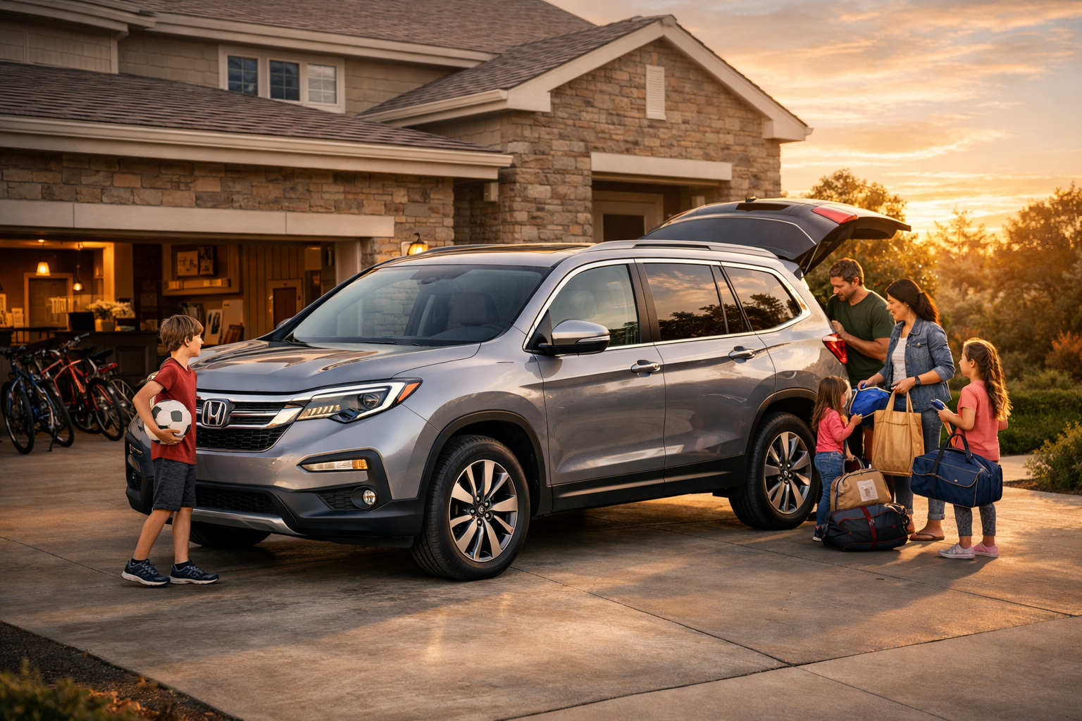 Honda Pilot Family SUV Breakdown: V6 Power, 3-Row Space and Long-Term Costs 2 Featured image of Honda Pilot Family SUV Breakdown with 3-row seating and spacious cargo area