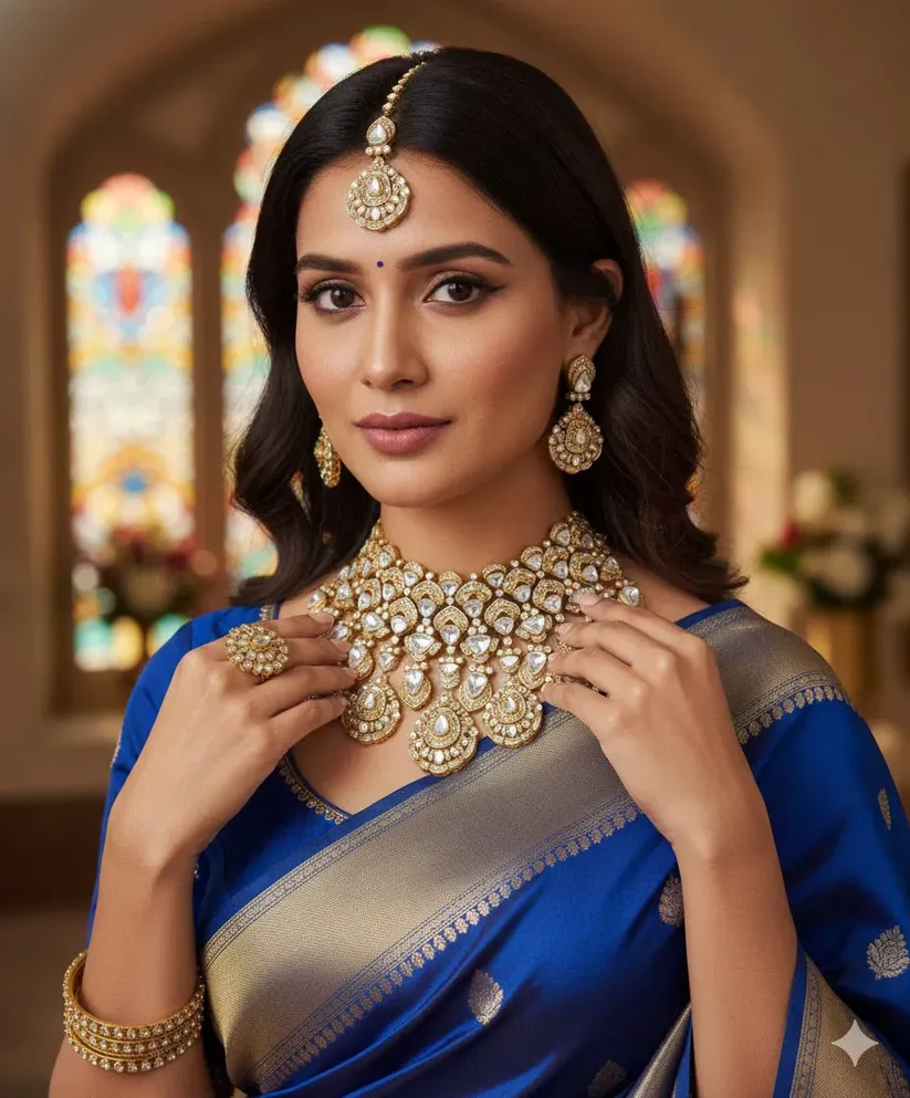 The Evolution of Indian Bridal Jewelry: Traditional Designs Meet Modern Sensibilities 2 Indian Bridal Jewelry