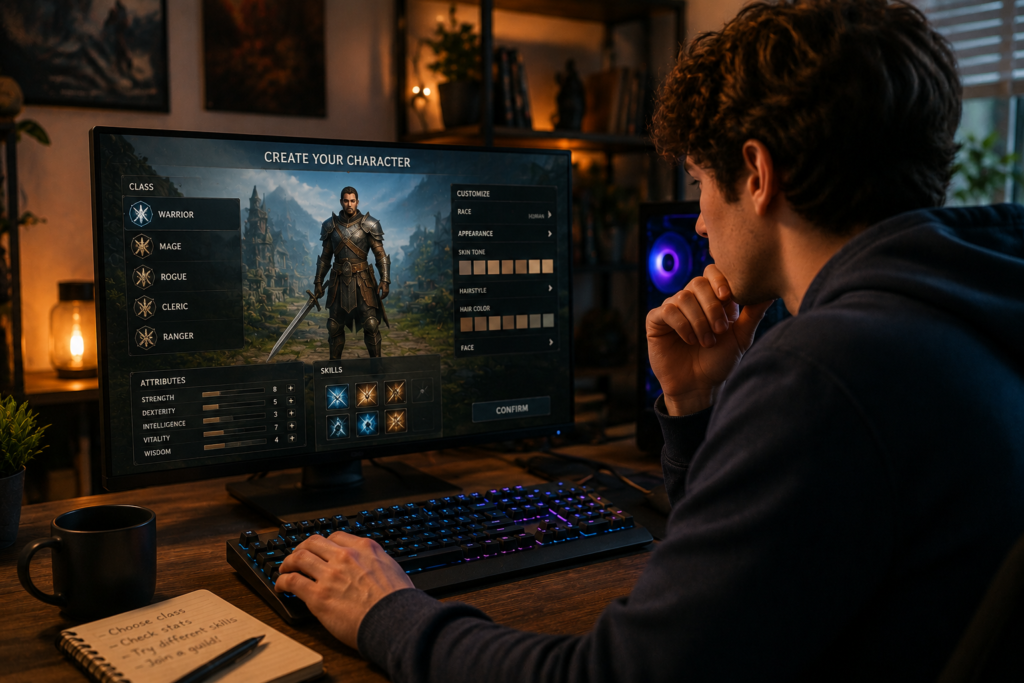 Building Your First Character: A Beginner's Guide to Online RPGs 1 image 337