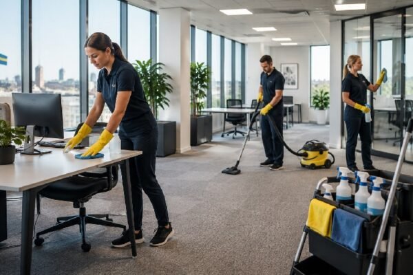 Professionell städning av kontor och kommersiella lokaler i Sverige